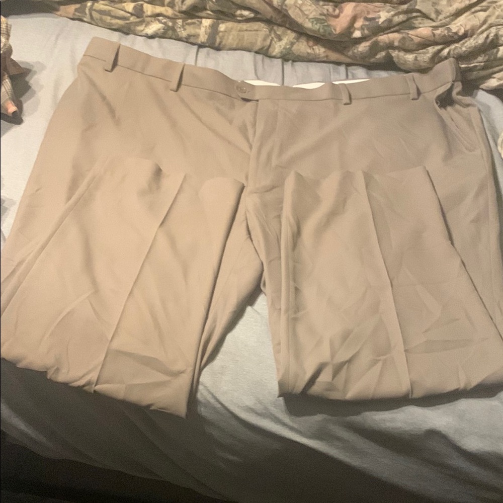 Men's Tan Dress Pants 58/30